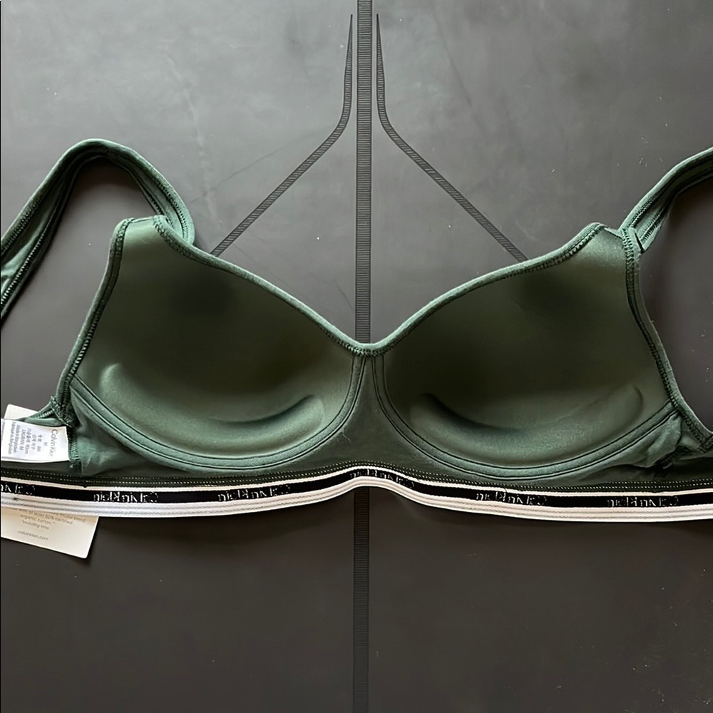 Calvin Klein Forest Green Bralette - Picture 5 of 5